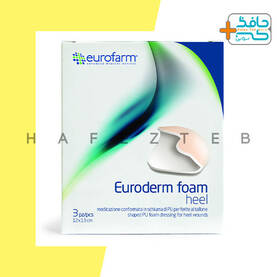 پانسمان فوم پاشنه یورودرم یوروفارم|Euroderm foam heel