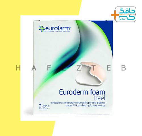 پانسمان فوم پاشنه یورودرم یوروفارم|Euroderm foam heel