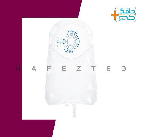 کیسه یوروستومی یک تکه شیردار شفاف کانواتک کد 64927  | ACTIVE LIFE PCH URO STD 19MM